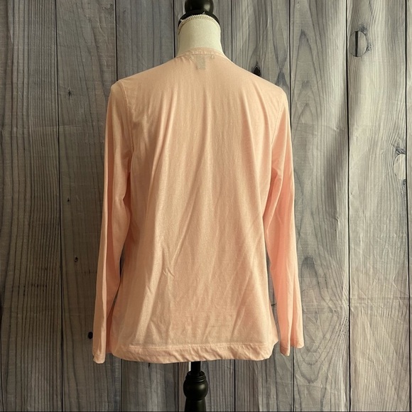 ✅2X Host Pick✅ Chaps Long Sleeve Top, Petite Large - Picture 3 of 9